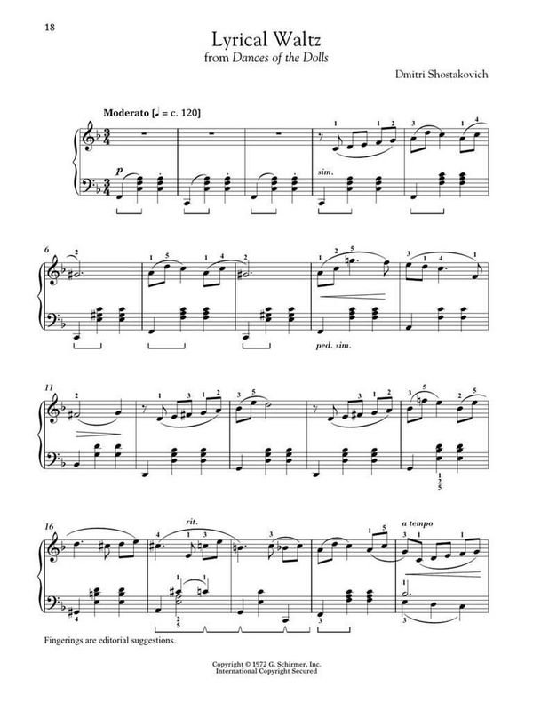 Baroque to Modern: Upper Intermediate Level