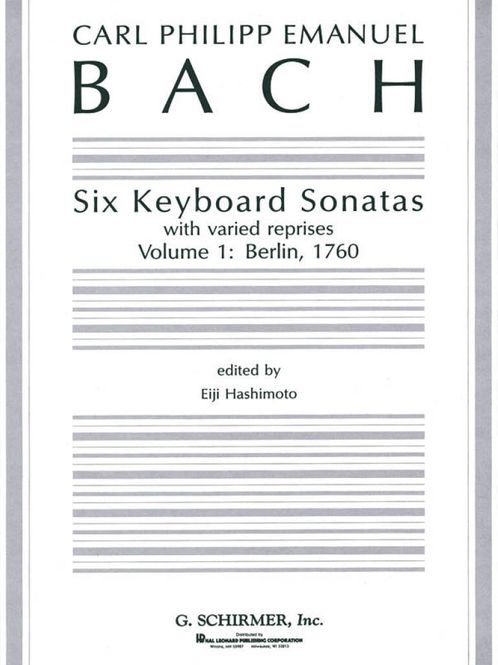 Hovedbilde Carl Philipp Emanuel Bach - Six Keyboard Sonatas ...