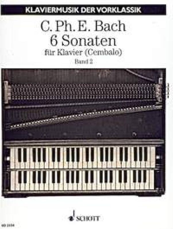 Johann Sebastian Bach - Sonaten(6) 2( Cpe )