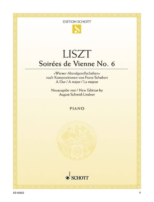 Franz Liszt - Soirees De Vienne 6 A