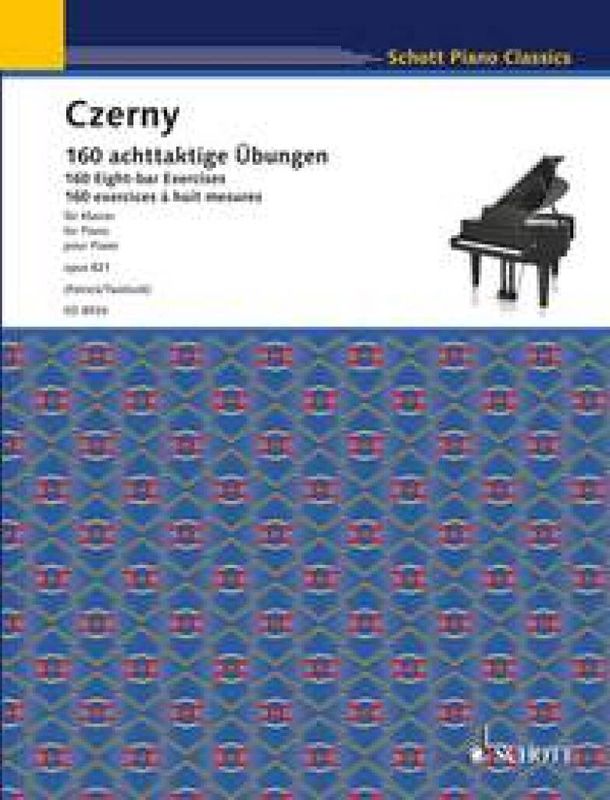 Carl Czerny - 160 Eight-bar Exercises op. 821