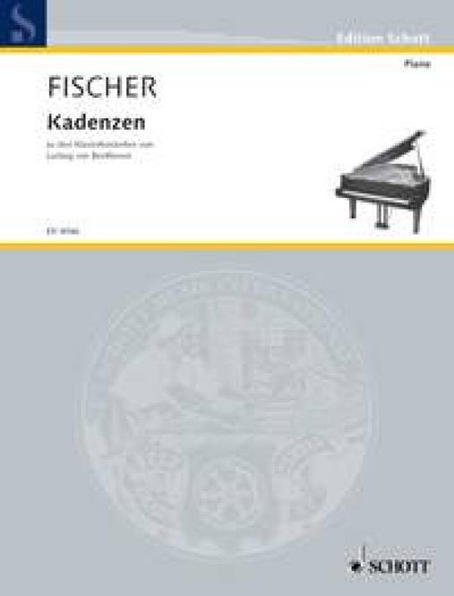 Hovedbilde E. Fischer - Cadenze Sui Tre Concerti Di ...