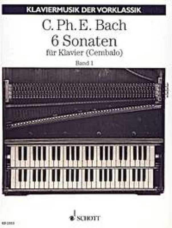 Johann Sebastian Bach - Sonaten(6) 1( Cpe )