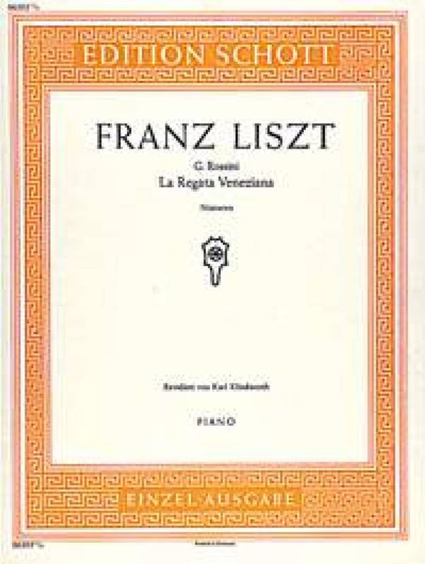 Franz Liszt - La regata Veneziana