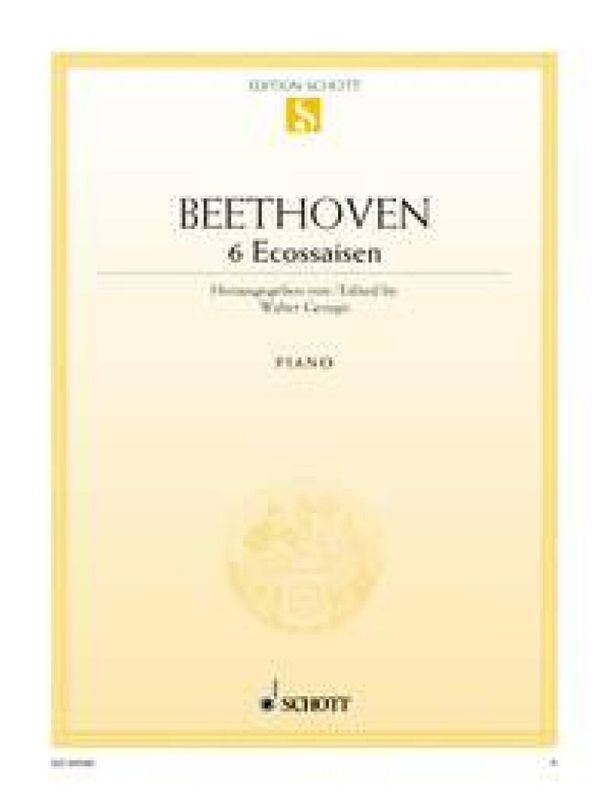 Ludwig van Beethoven - Eccosaises(6)