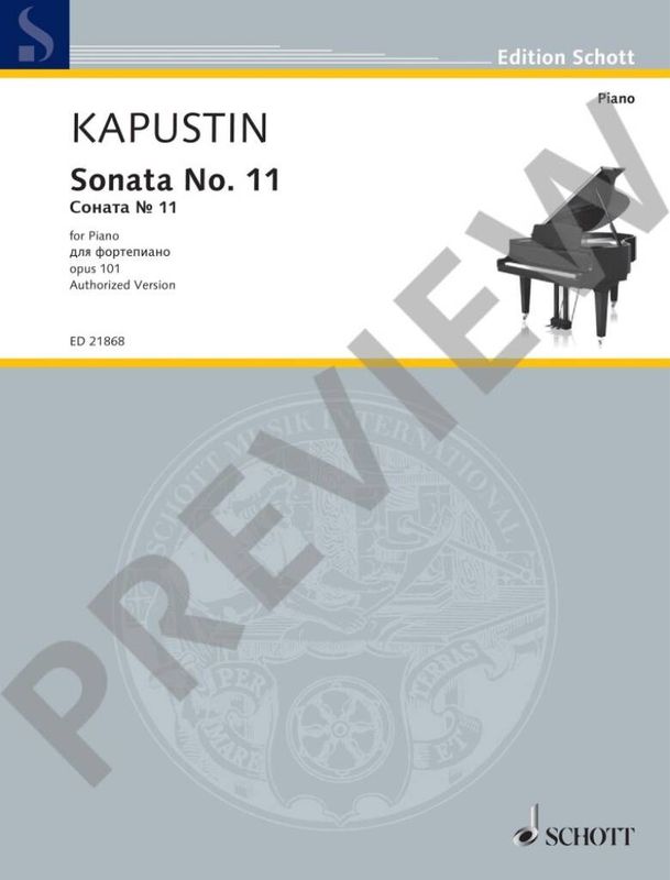 Nikolai Kapustin - Sonata No. 11 op. 101