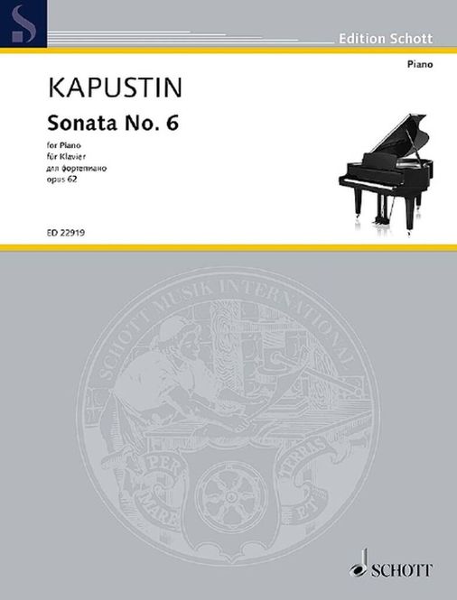 Hovedbilde Nikolai Kapustin - Sonata No. 6 Op. 62