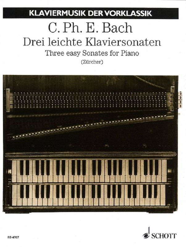 Johann Sebastian Bach - Leichte Klaviersonaten(3) (Cpe)