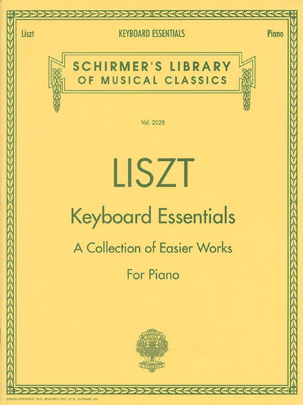 Franz Liszt - Keyboard Essentials