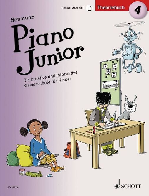 Hovedbilde Hans-Günter Heumann - Piano Junior: Theoriebuch 4 ...