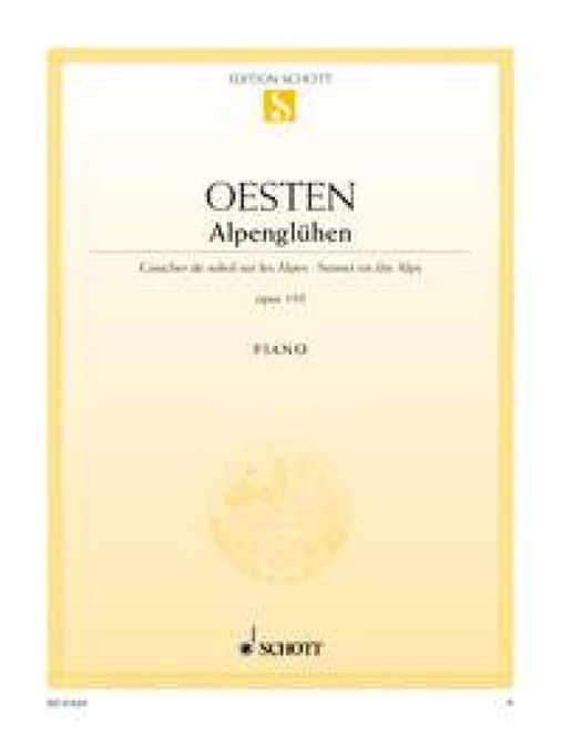 Hovedbilde Theodor Oesten - Alpengluhen Opus 193
