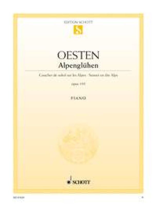 Theodor Oesten - Alpengluhen Opus 193