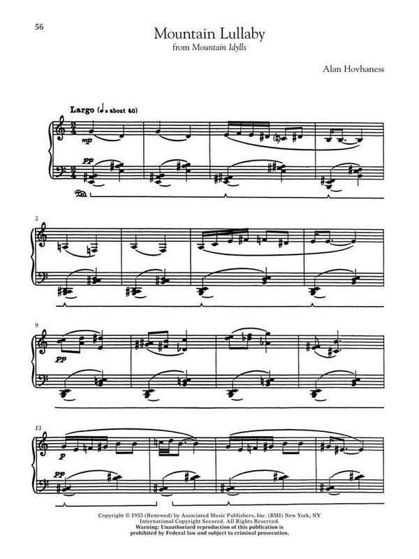 20th Century American Composers - Intermed. Level