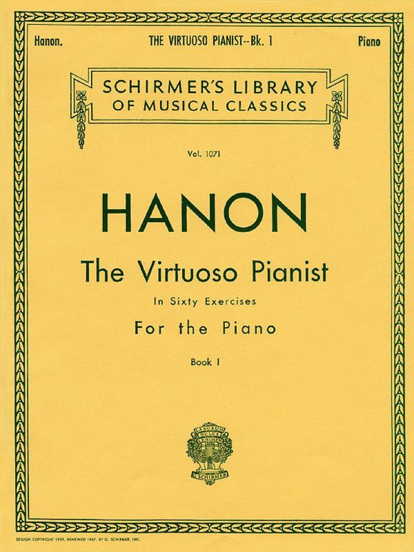 Charles-Louis Hanon - Virtuoso Pianist in 60 Exercises - Book 1