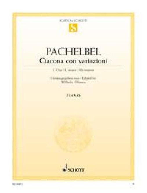 Hovedbilde Johann Pachelbel - Ciacona con variazioni C-Dur