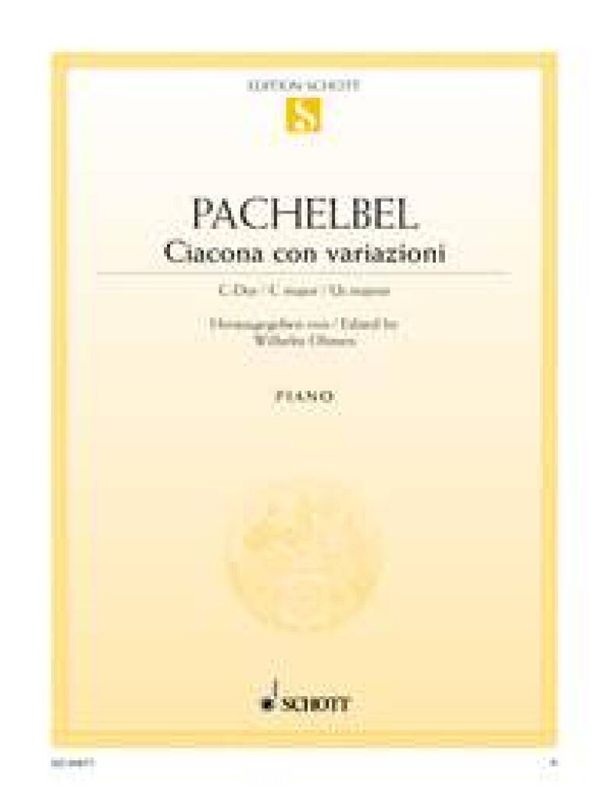 Johann Pachelbel - Ciacona con variazioni C-Dur