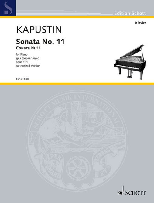 Hovedbilde Nikolai Kapustin - Sonata No. 11 op. 101