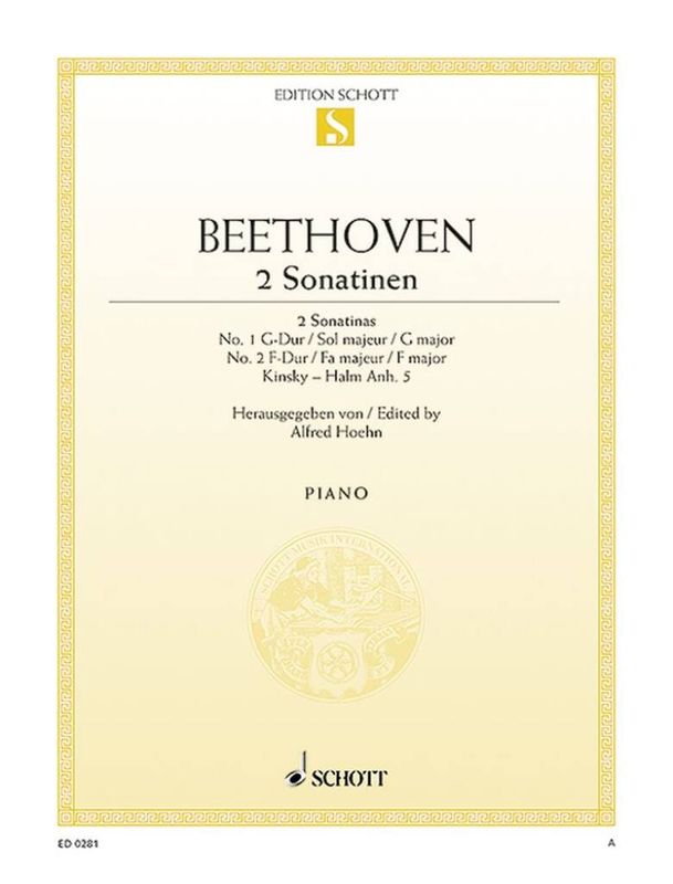 Ludwig van Beethoven - Sonaten(2) G/F