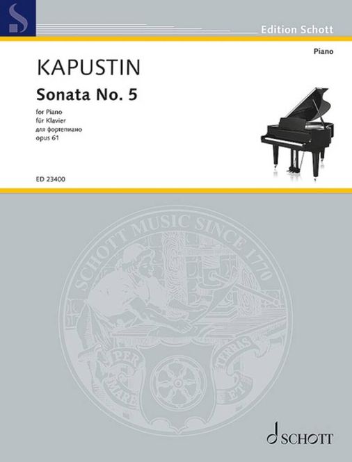Hovedbilde Nikolai Kapustin - Sonata No. 5 op. 61