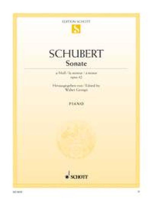 Hovedbilde Franz Schubert - Sonate A Opus 42