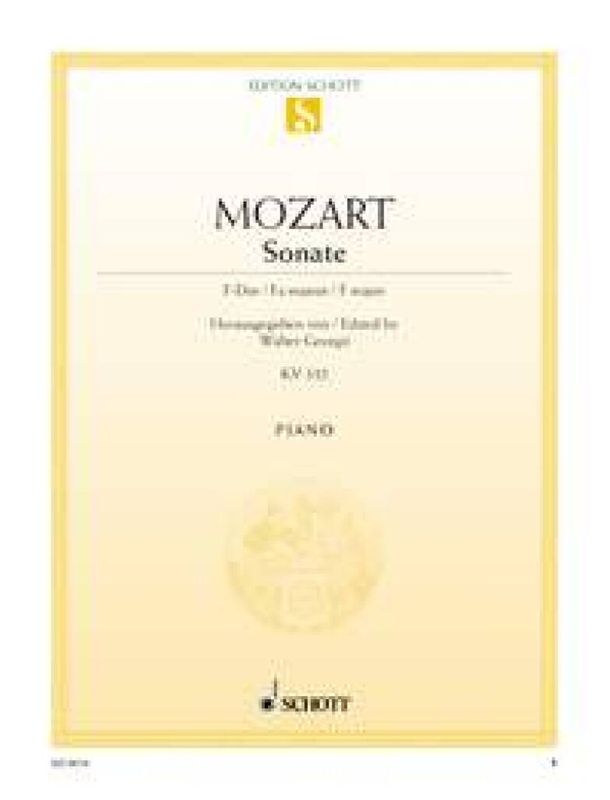 Wolfgang Amadeus Mozart - Sonate F Kv332