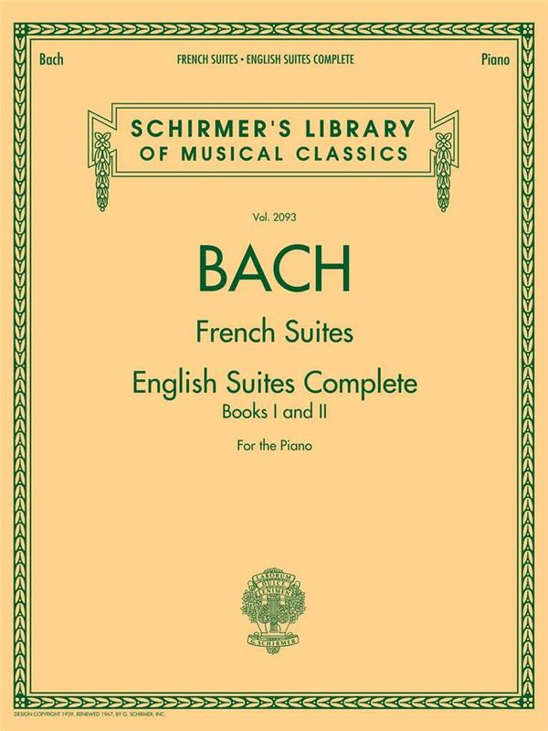 Johann Sebastian Bach - French Suites / English Suites Complete