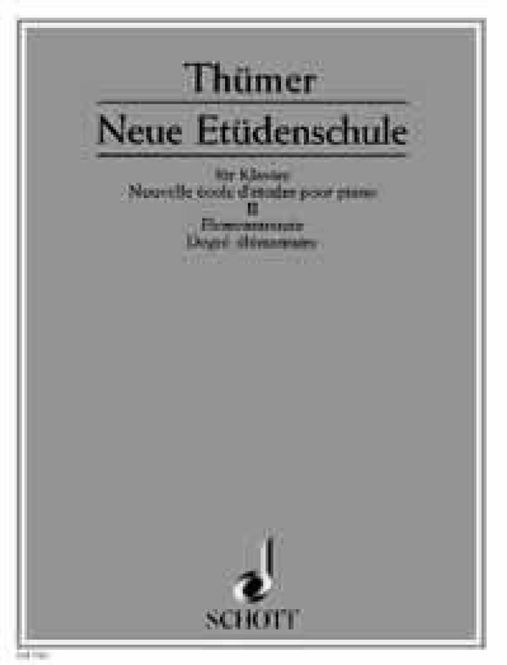 Hovedbilde Otto Thuemer - Neue Etudenschule 2