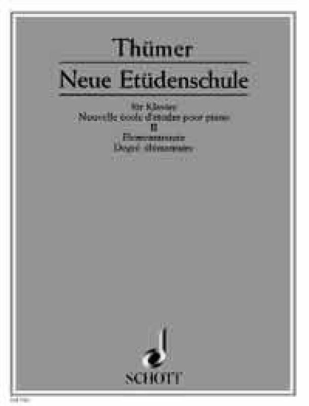 Otto Thuemer - Neue Etudenschule 2