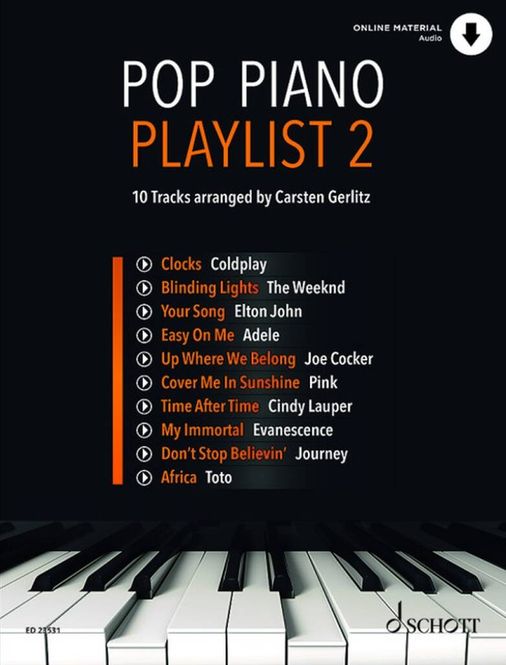 Hovedbilde Pop Piano Playlist 2 Band 2