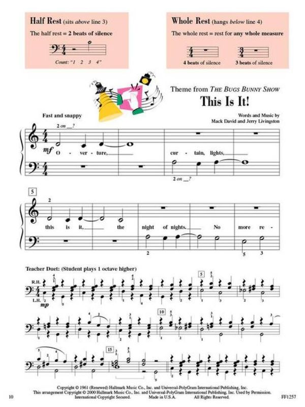Piano Adventures Popular Repertoire Level 1