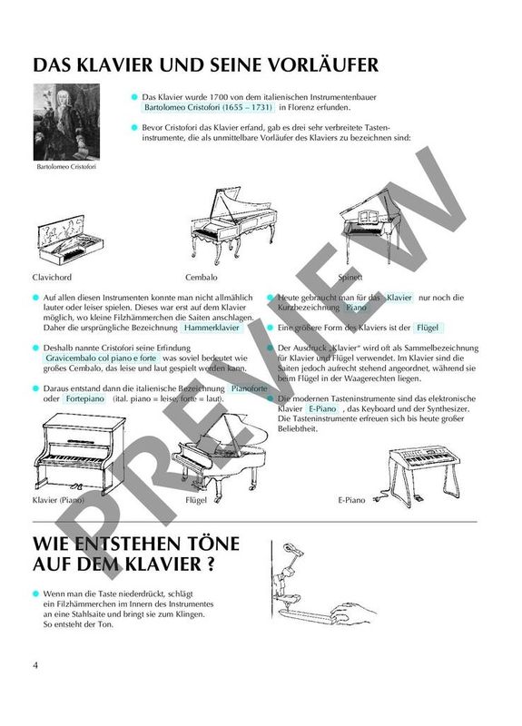 Klavierspielen - mein schönstes Hobby Band 1