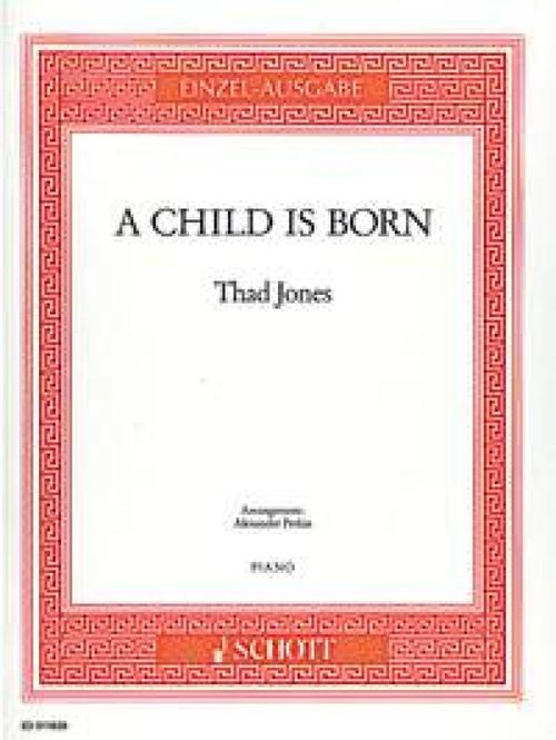 Hovedbilde Thad Jones - A Child is born