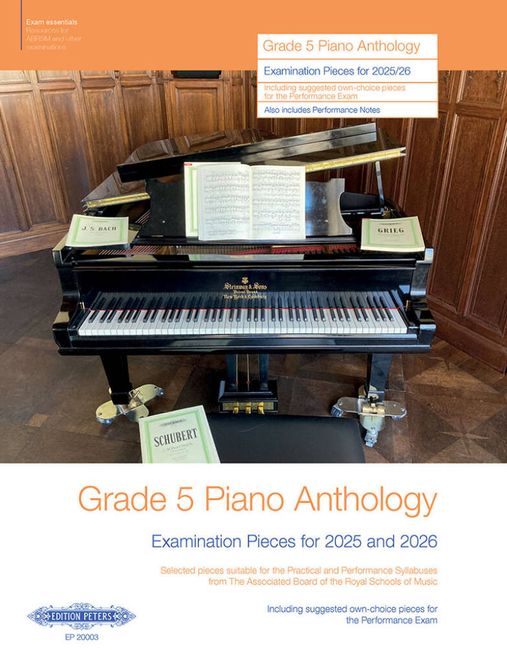 Hovedbilde Grade 5 Piano Anthology 2025-2026