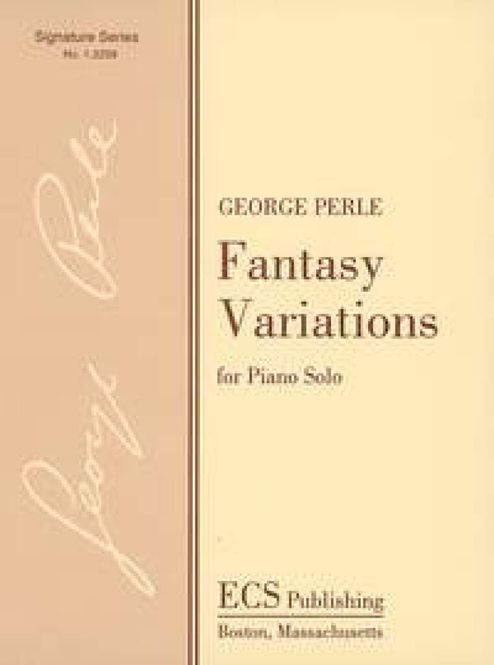 Hovedbilde George Perle - Fantasy Variations