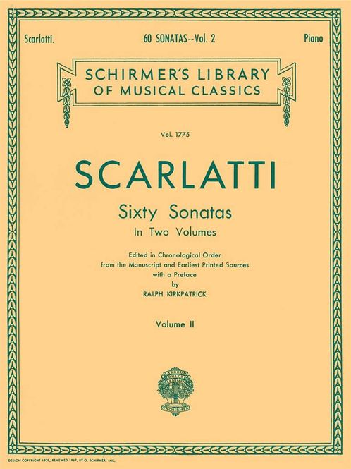 Hovedbilde Domenico Scarlatti - 60 Sonatas - Volume 2