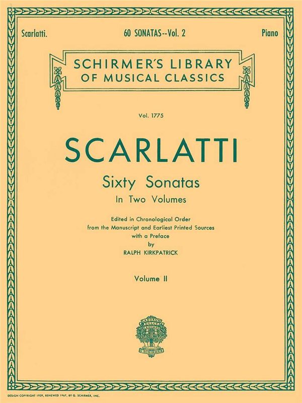 Domenico Scarlatti - 60 Sonatas - Volume 2