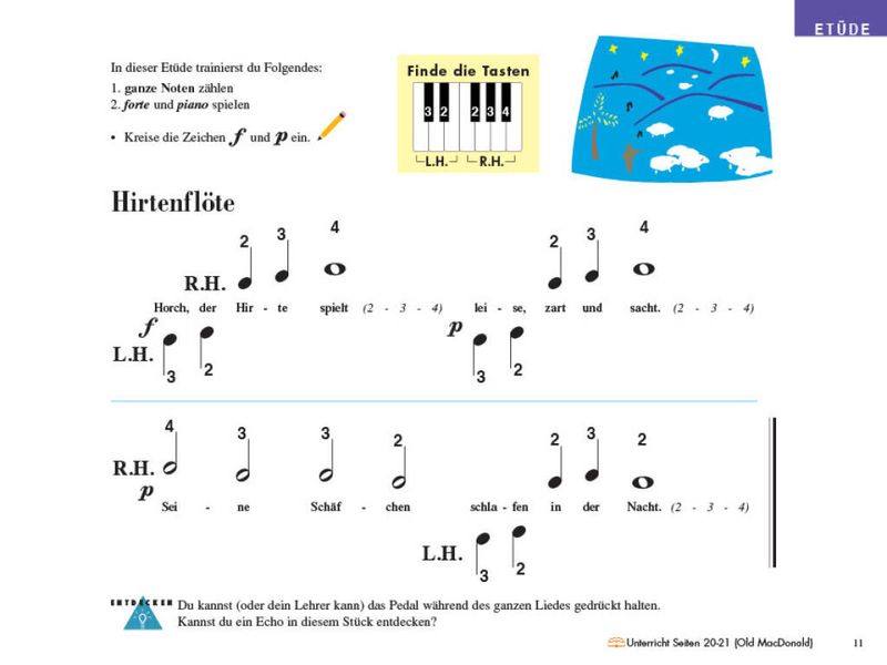 Piano Adventures: Technik- & Vortragsheft Stufe 1