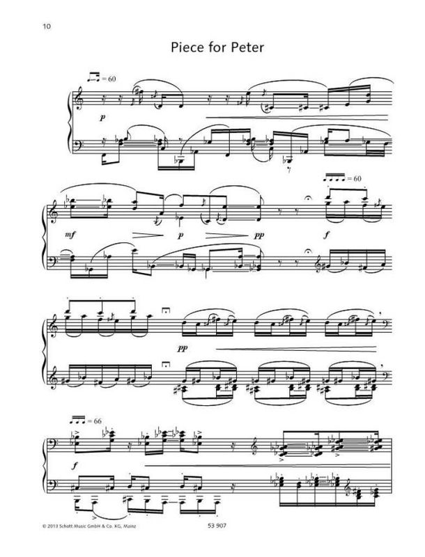 Hans Werner Henze - Album for piano