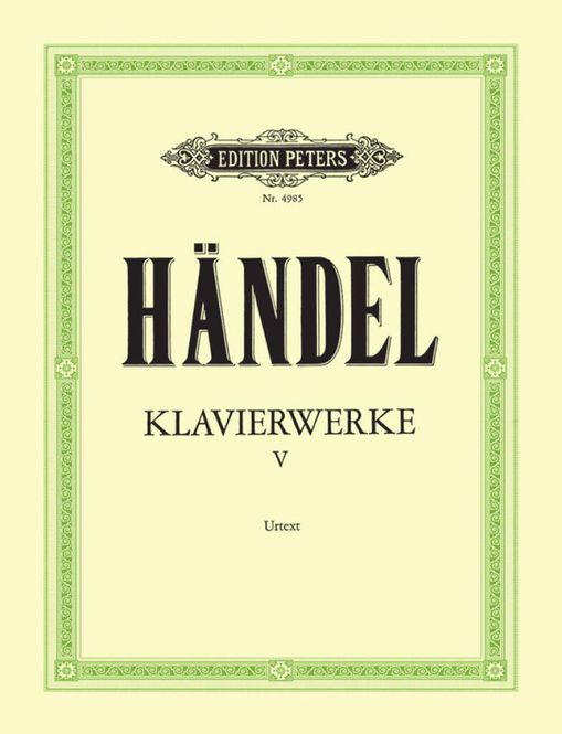 Hovedbilde Georg Friedrich Händel - Klavierwerke - Band 5