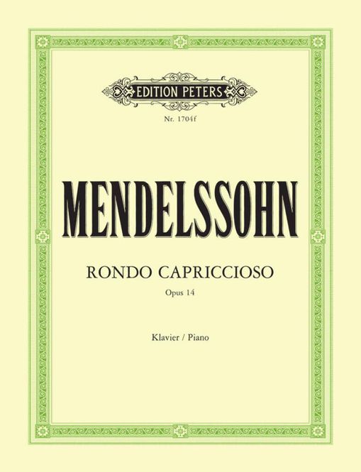 Hovedbilde Felix Mendelssohn Bartholdy - Rondo Capriccioso ...