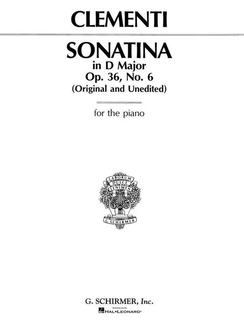 Hovedbilde Muzio Clementi - Sonatina in D Major, Op. 36, No. ...