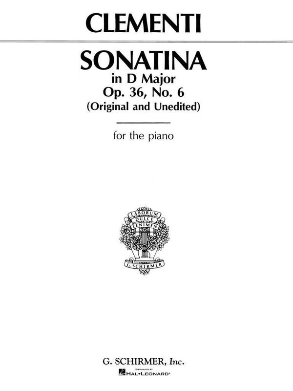 Muzio Clementi - Sonatina in D Major, Op. 36, No. 6