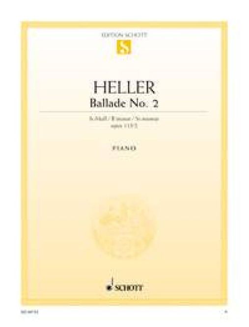 Hovedbilde Stephen Heller - Ballade No. 2 h-Moll op. 115