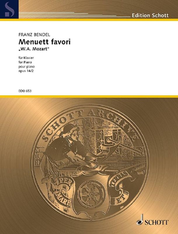 Franz Bendel - Menuet Favori