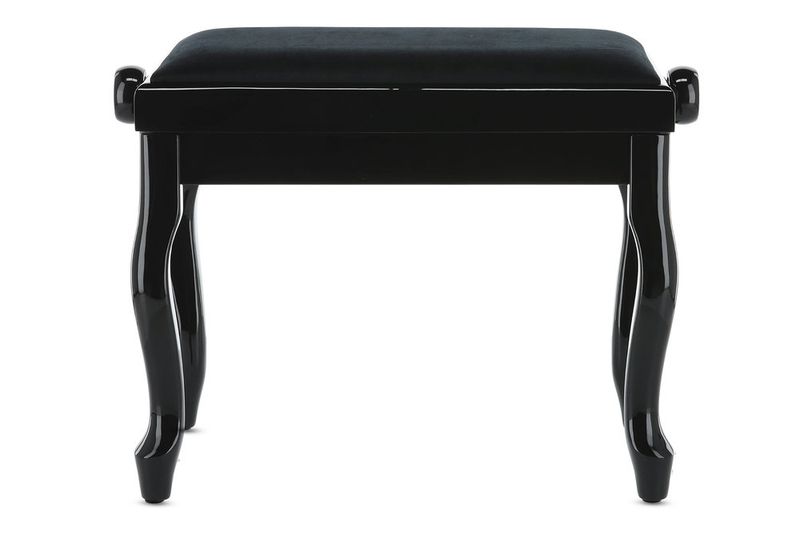 GEWA Piano bench Deluxe Classic Black highgloss