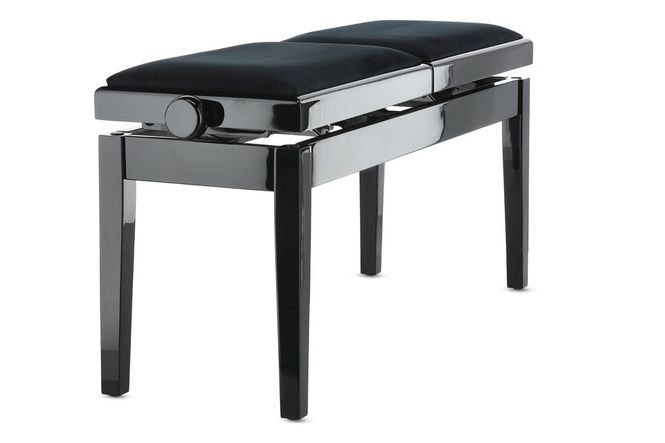 Hovedbilde GEWA Piano bench Deluxe Double Black highgloss