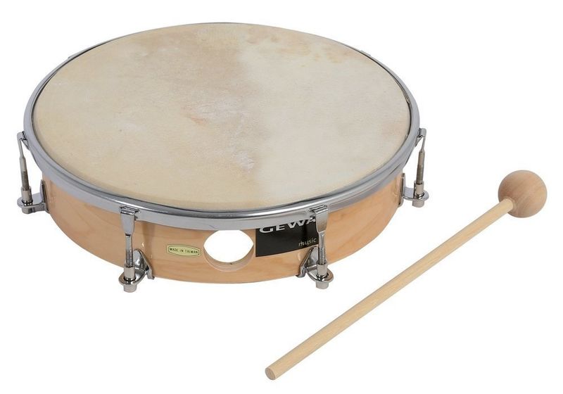 GEWA Tambourine Traditional tunable 8