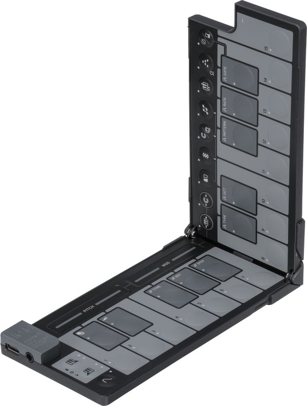 KORG nanoKEY Fold Foldable MIDI Keyboard - Black
