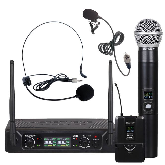 Hovedbilde Karsect JRU-521LD/PT-527C/HT-527C trådløst ...