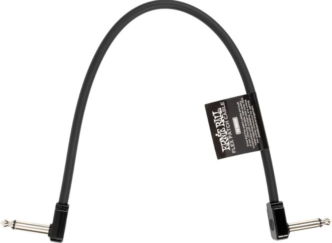 Hovedbilde Ernie Ball 6440 Flex Patch Cable Black 30cm